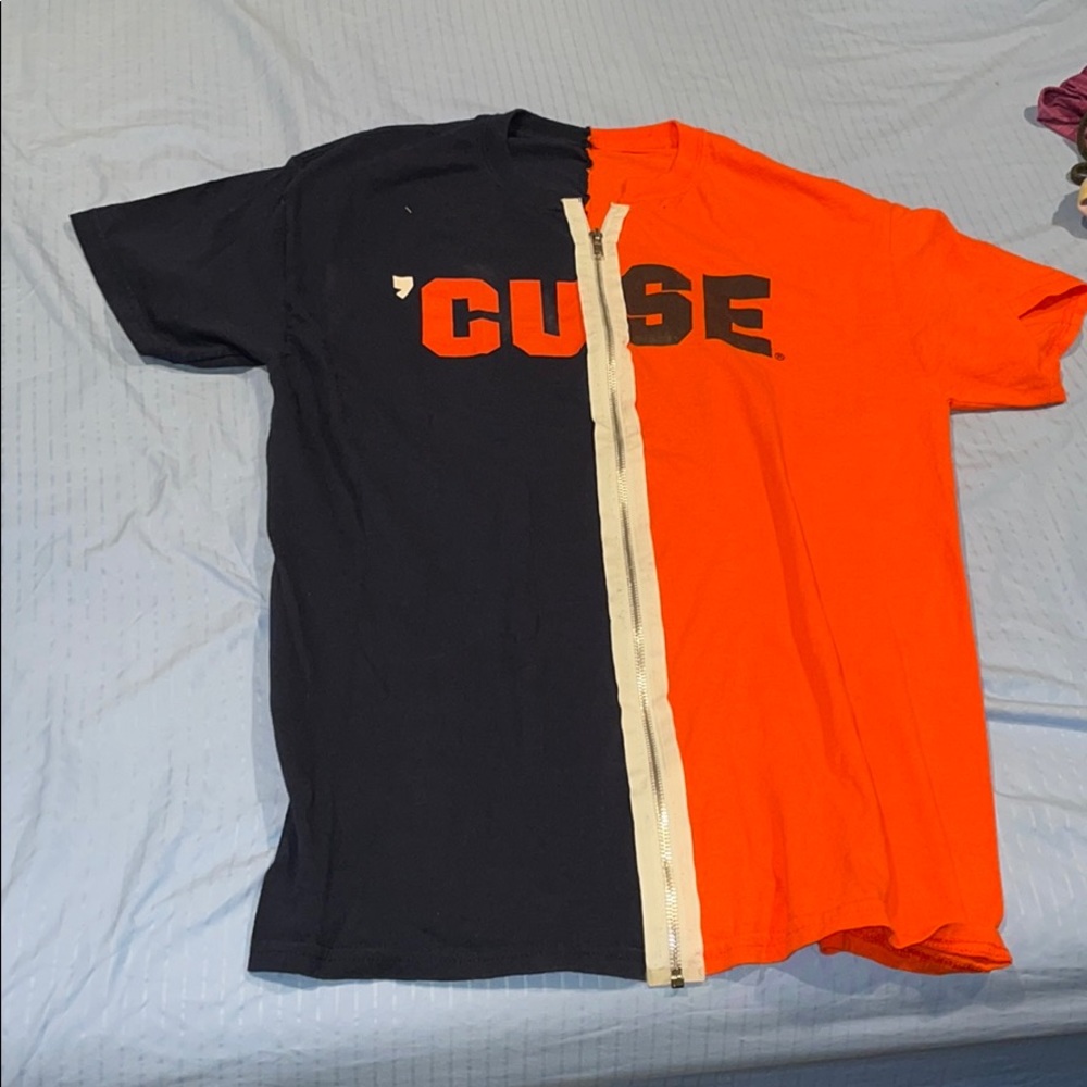 ‘cuse zip up tshirt